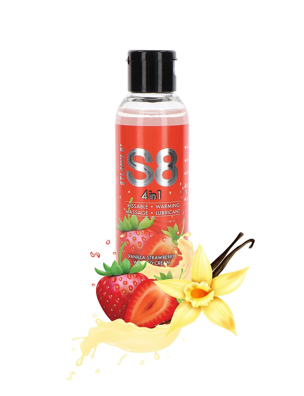 Lubrifiant S8 4 en 1 gout fraise