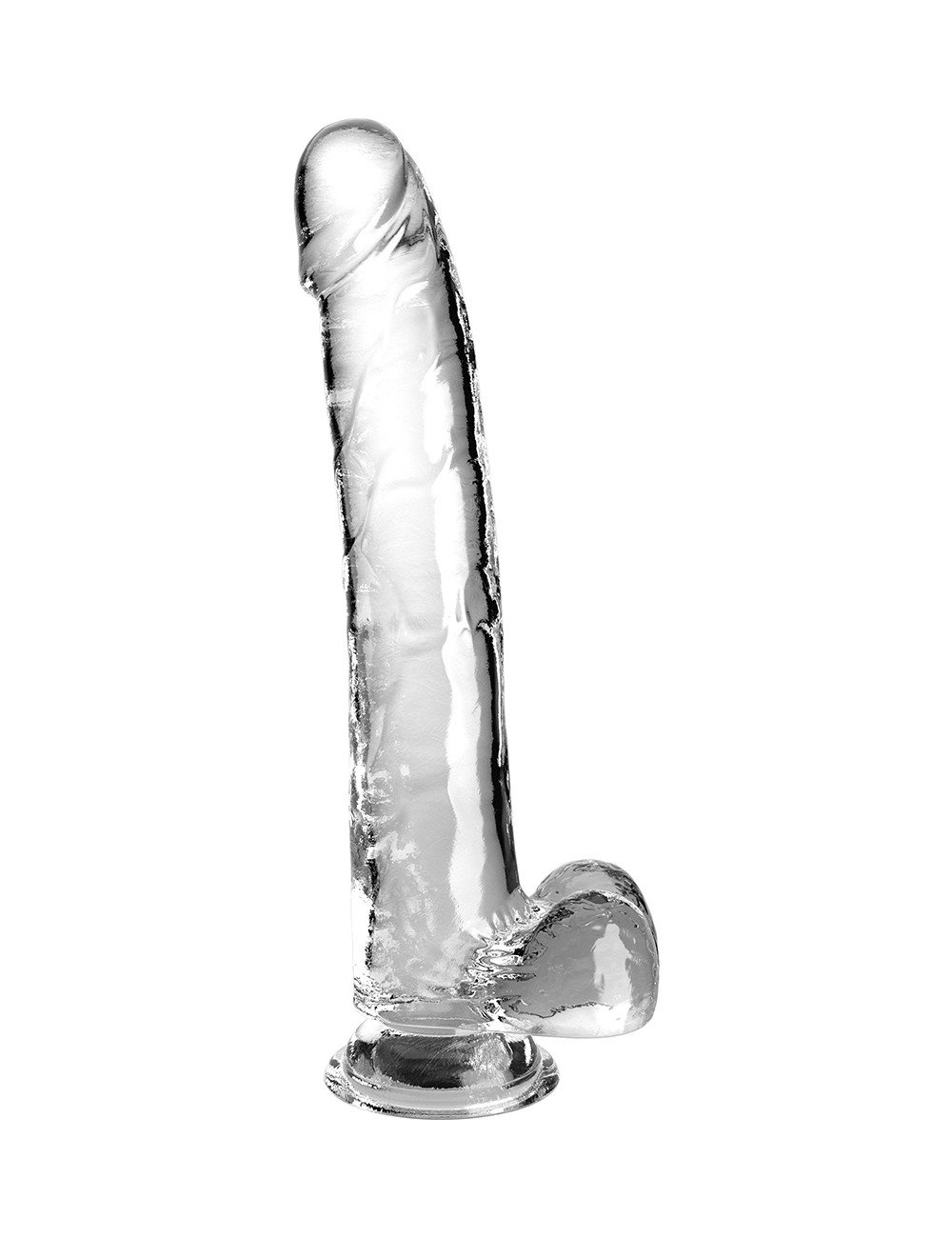 Gode XXL 30,5 x 5,1 cm Clear - King Cock Gode XXL 30,5 x 5,1 cm Clear - King Cock
