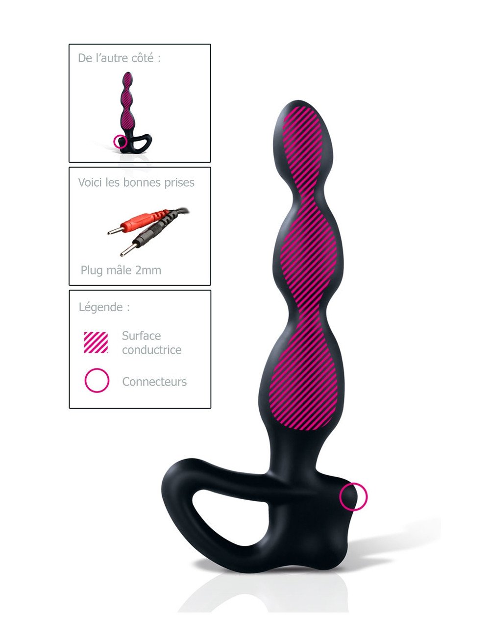 Stimulateur prostate electro. Big Bend-it - Mystim