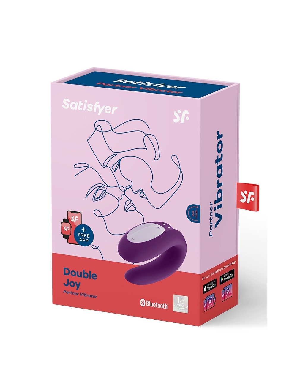 Stimulateur Double Joy violet - Satisfyer