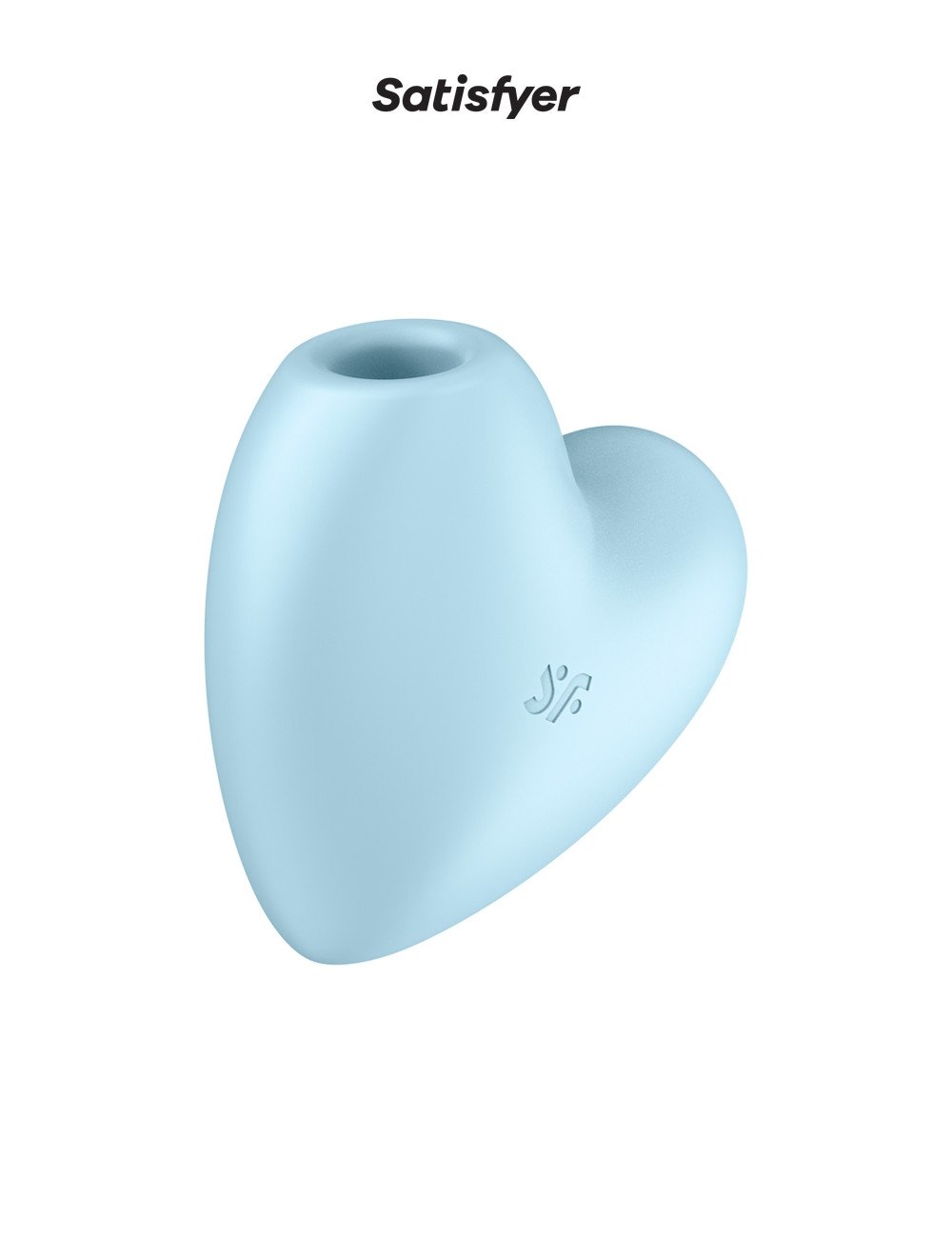 Double stimulateur Cutie Heart bleu - Satisfyer Double stimulateur Cutie Heart bleu - Satisfyer