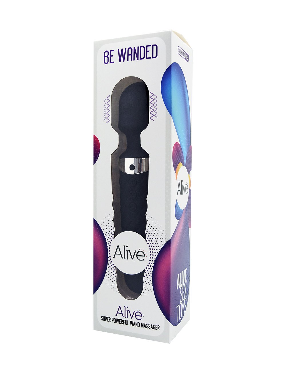 Vibro wand Be Wanded noir - Alive