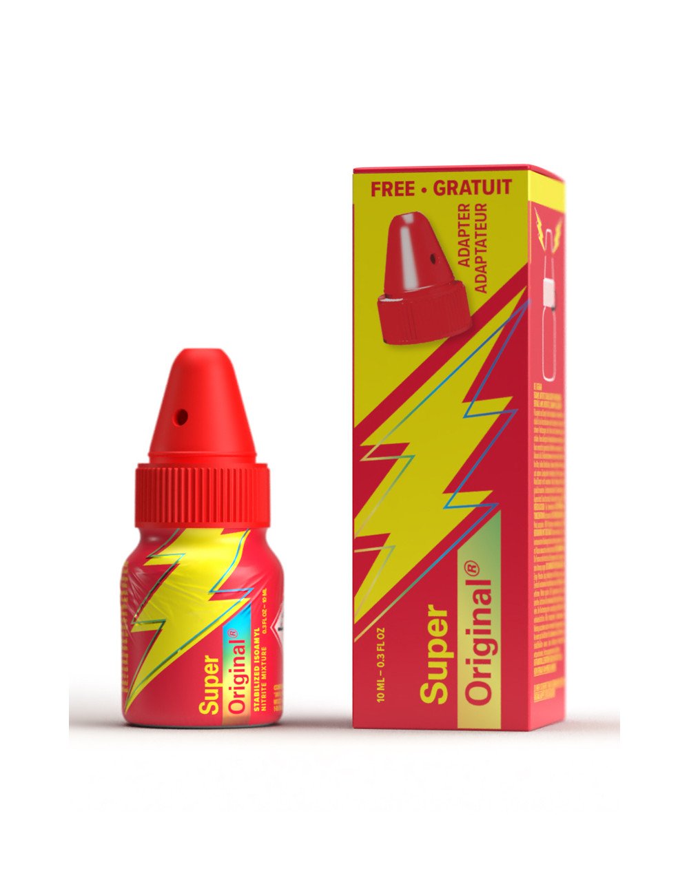 Poppers Super Original 10ml avec inhalateur