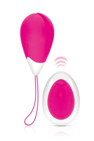 Oeuf vibrant Love Egg 2 rose - Yoba