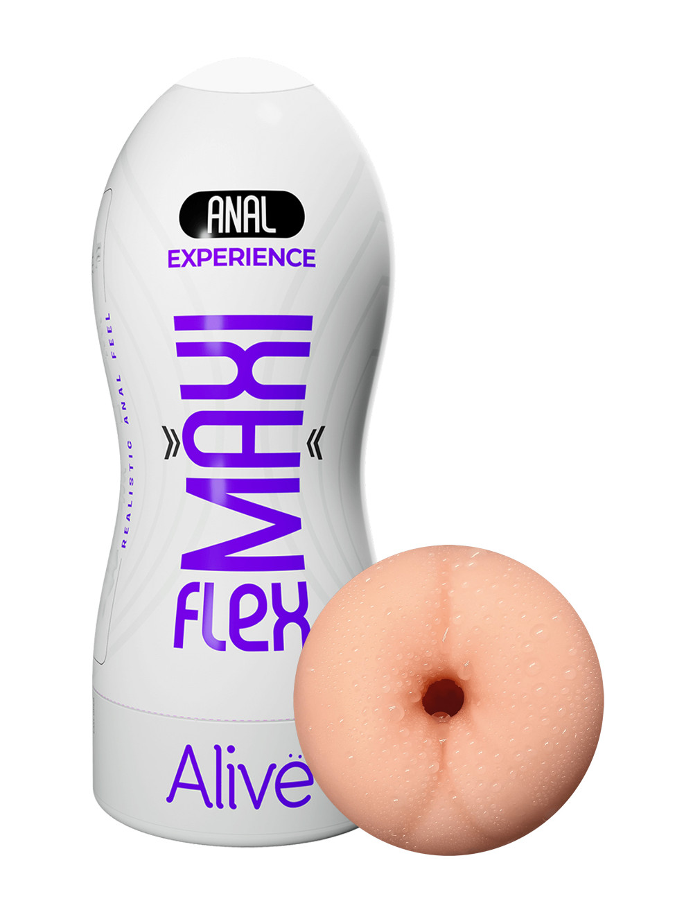 Masturbateur Maxi Flex Anal Experience - Alive