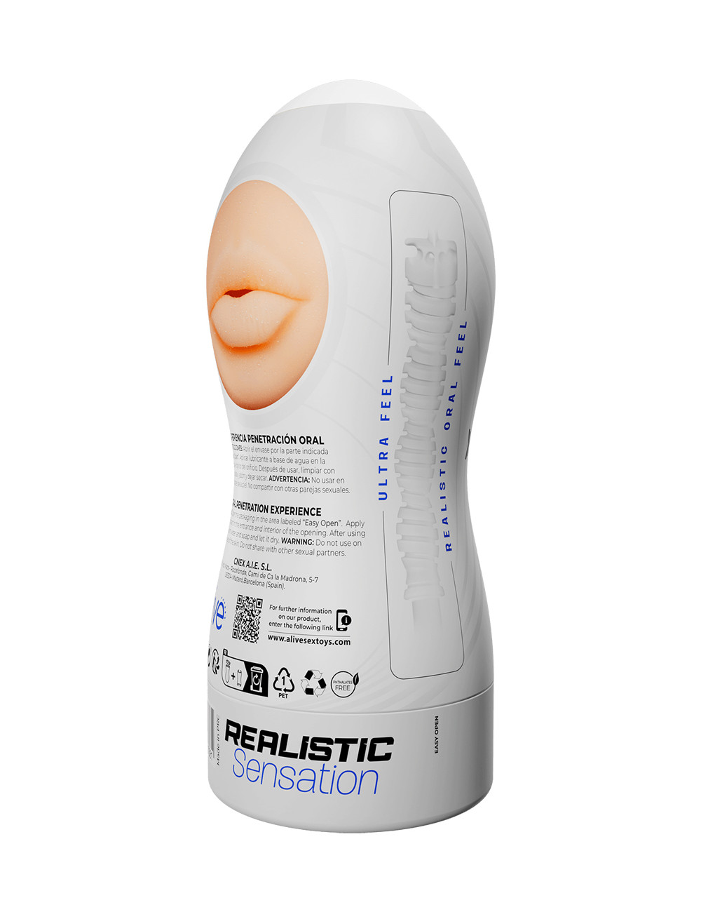 Masturbateur Maxi Flex Oral Experience - Alive