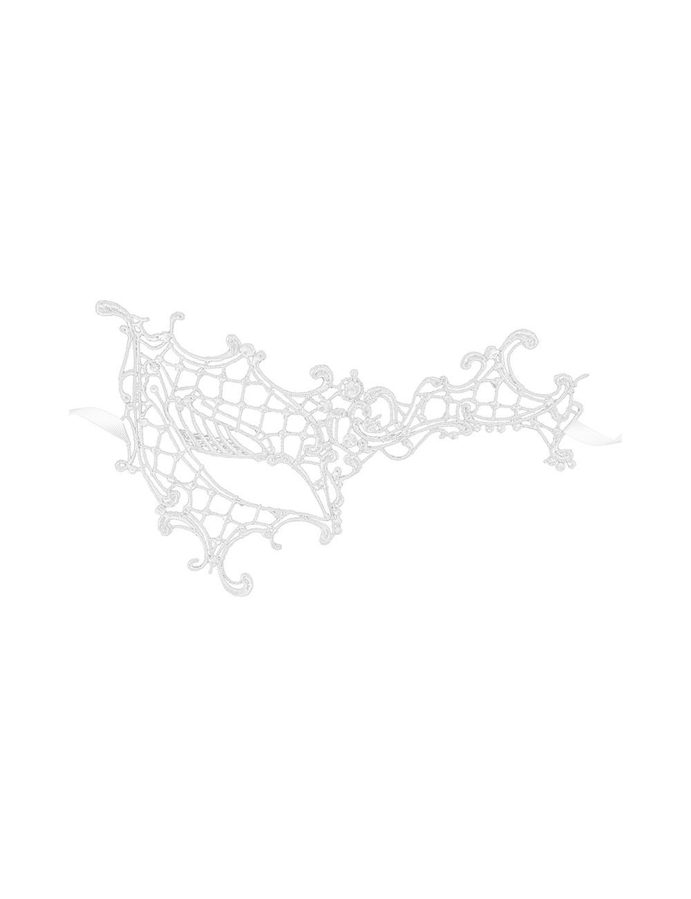 Loup blanc Croissant de lune - Makarade