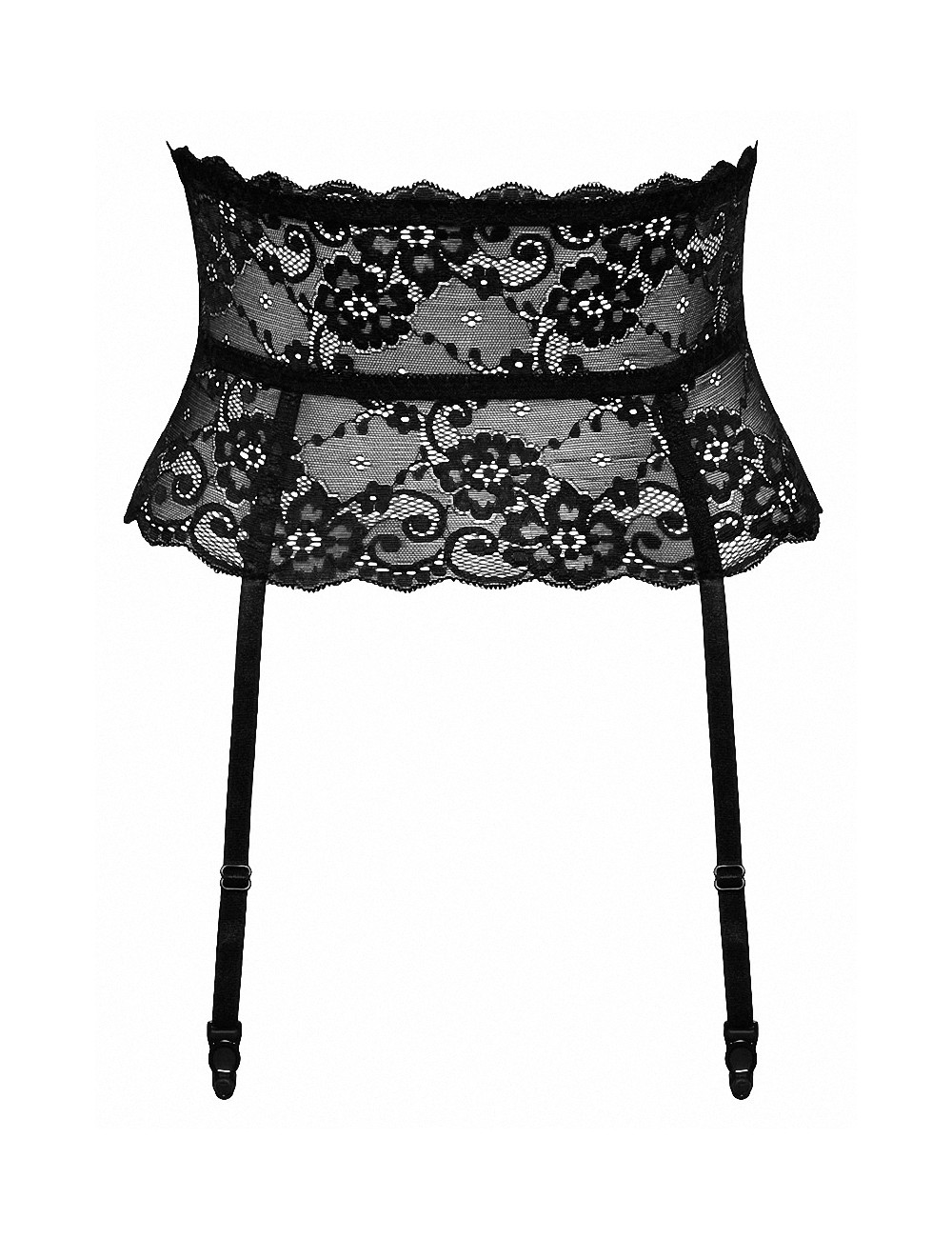 Ceinture porte-jarretelles noir - Cottelli Lingerie