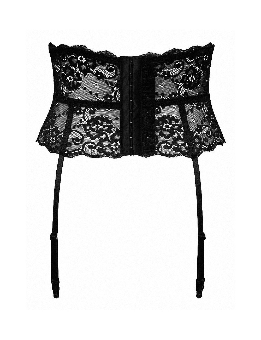 Ceinture porte-jarretelles noir - Cottelli Lingerie