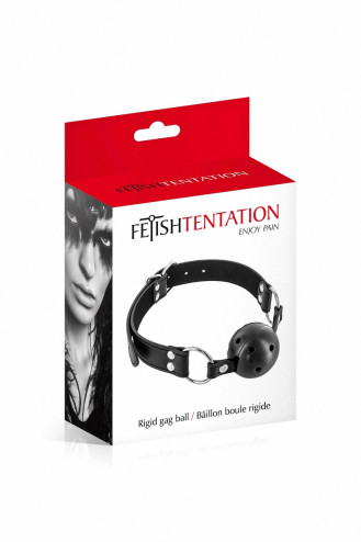 Bâillon boule boule rigide - Fetish Tentation