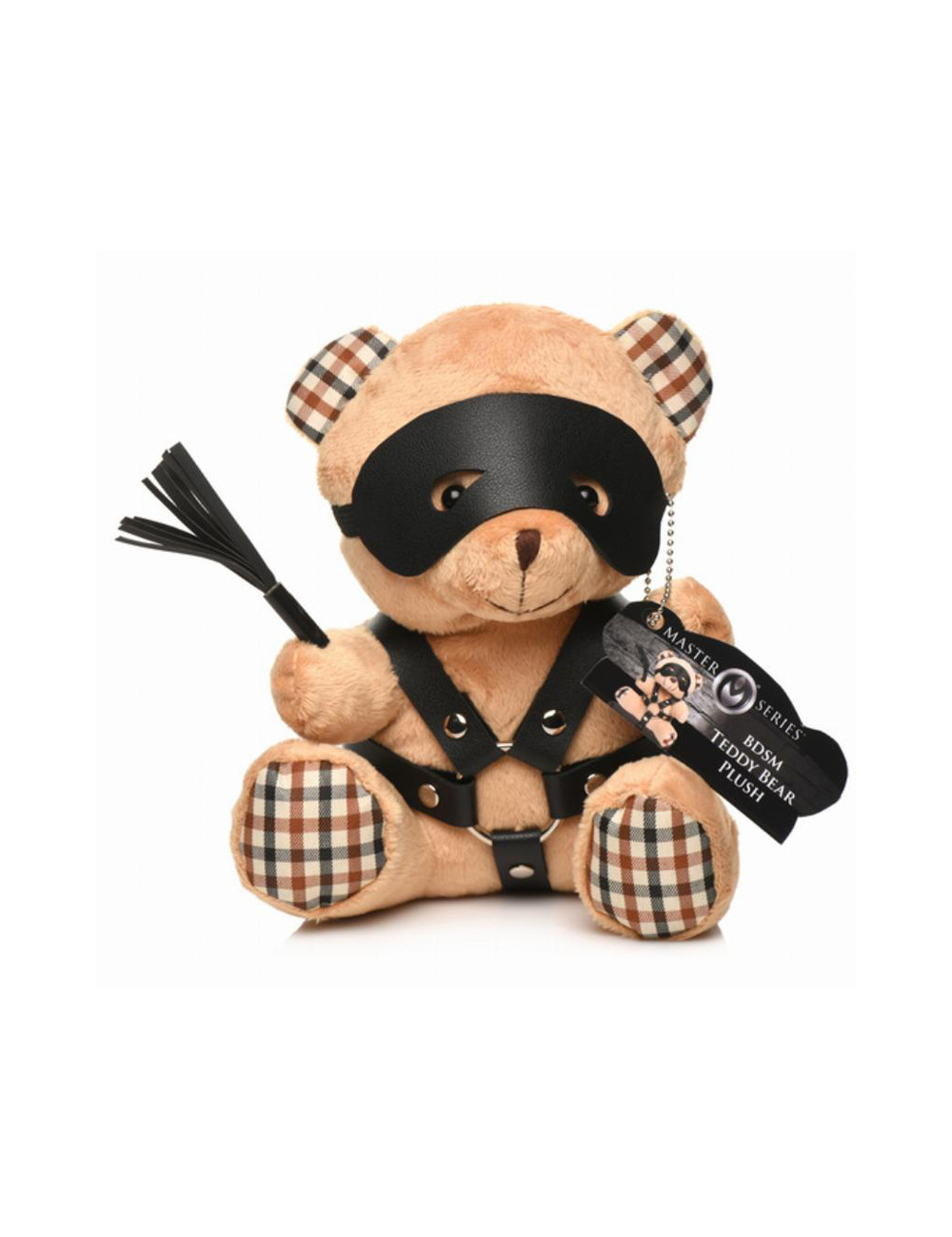 Ours en peluche BDSM avec martinet