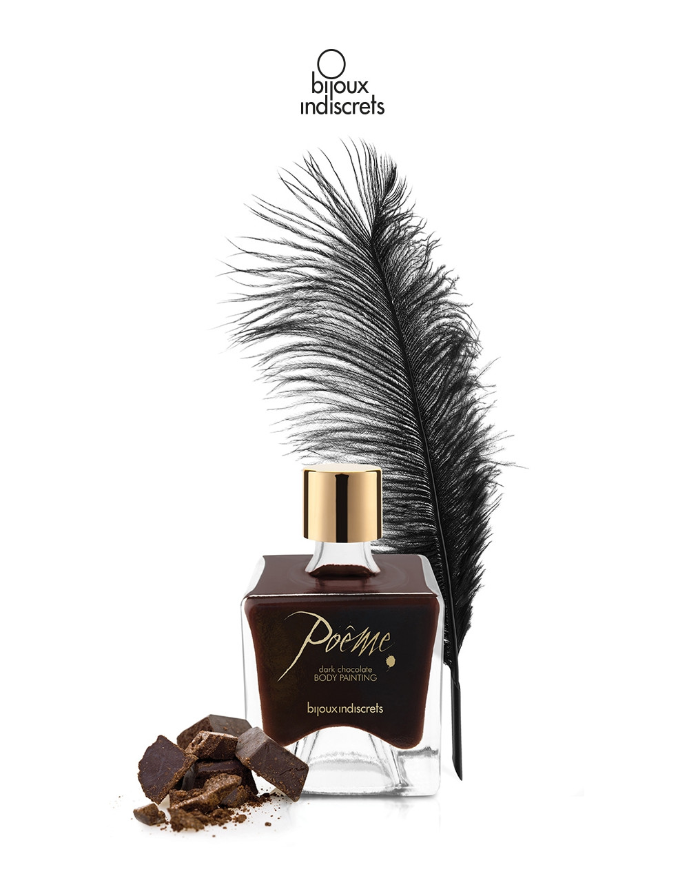 Peinture de corps Poême chocolat