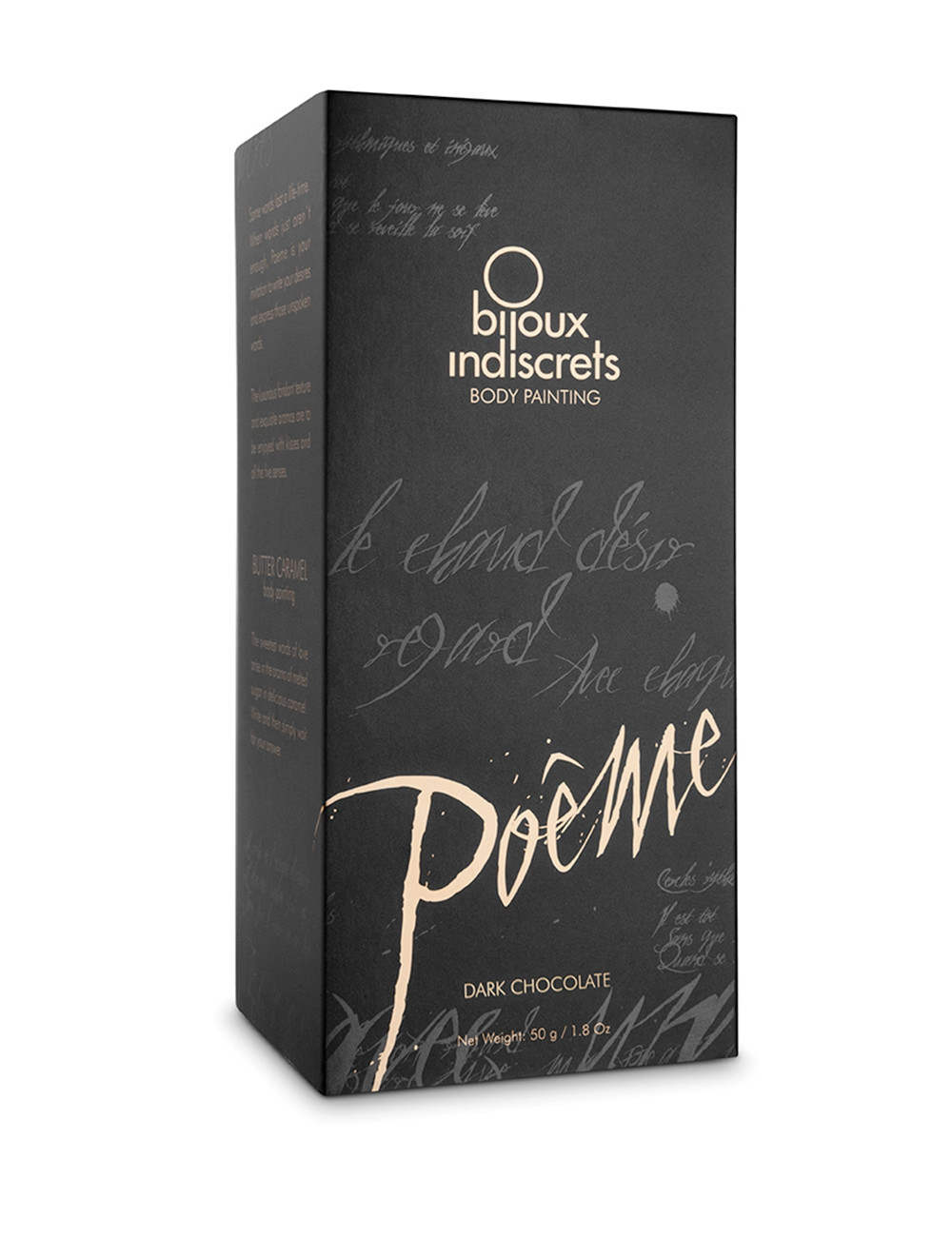 Peinture de corps Poême chocolat