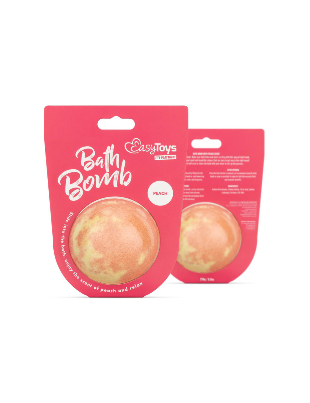 Bombe de bain pêche