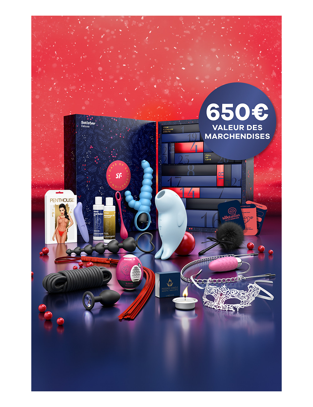 Calendrier de l'Avent Satisfyer Deluxe 2024 (Précommande)