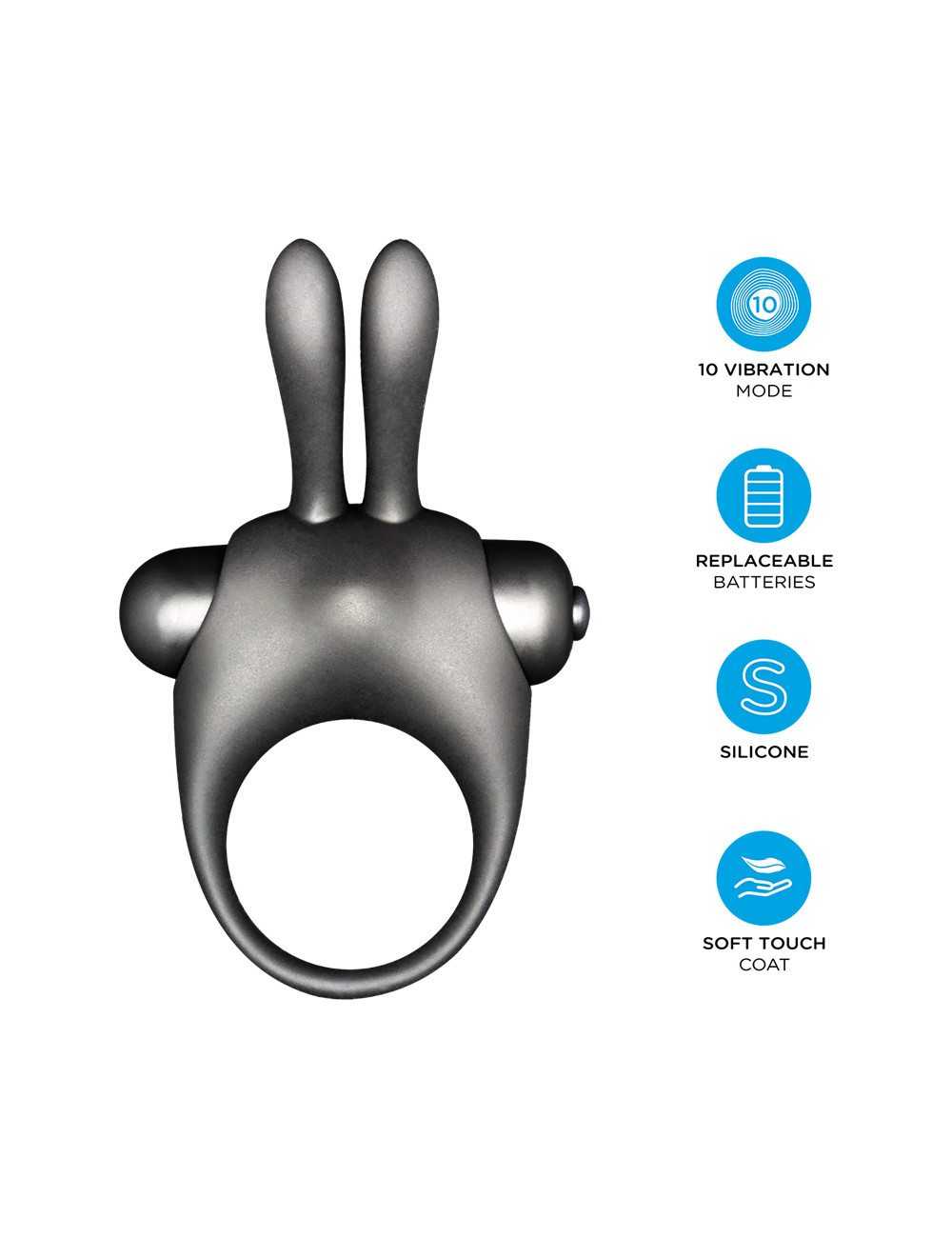 Kit plaisir vibrant Vibe! Bunny - Orgie