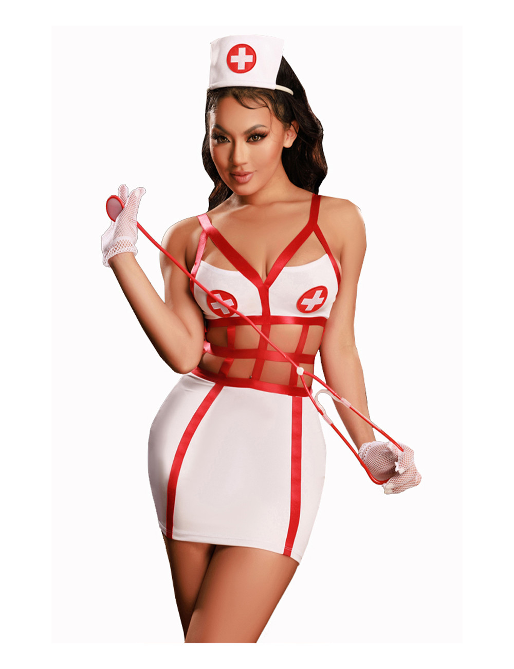 Déguisement infirmière sexy 5 pièces - J Lingerie