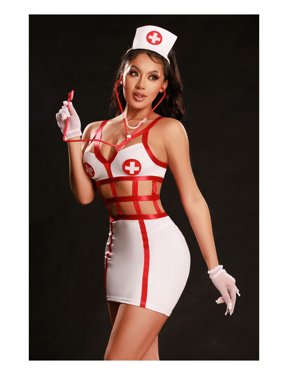 Déguisement infirmière sexy 5 pièces - J Lingerie
