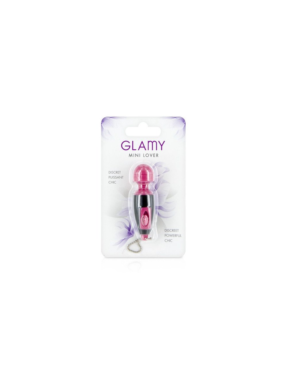 Mini vibro wand porte-clés
