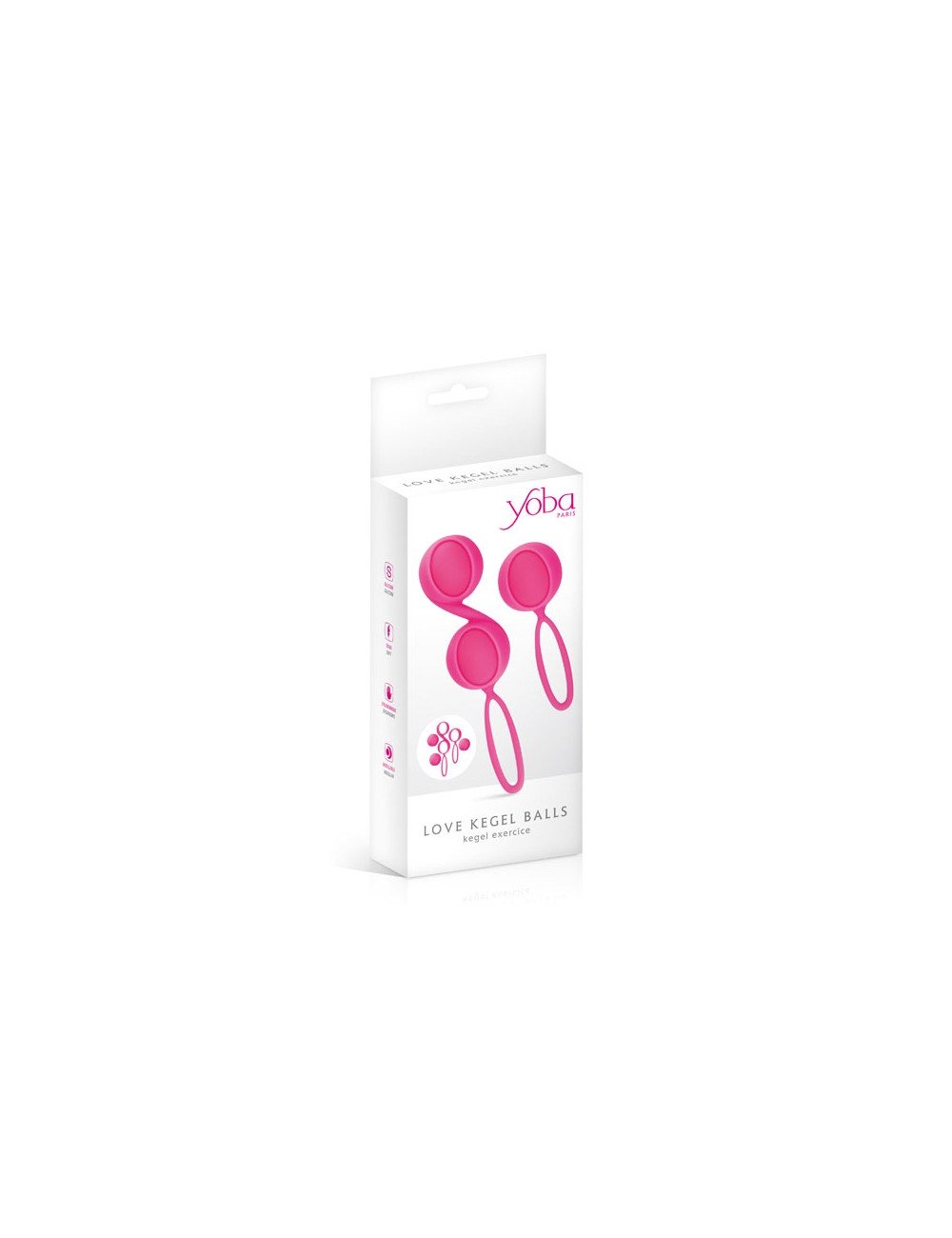 Kit 2 boules de Geisha Yoba - rose