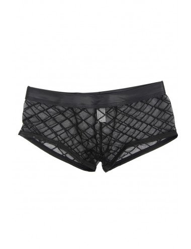 Boxer noir transparent