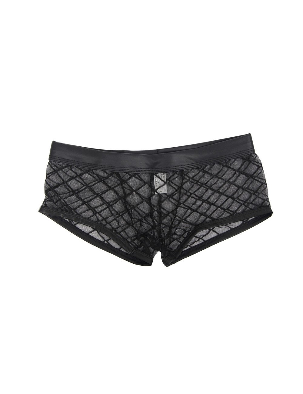 Boxer noir transparent