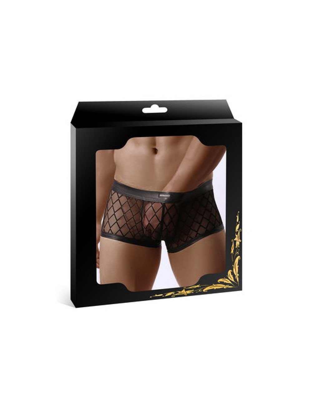 Boxer noir transparent