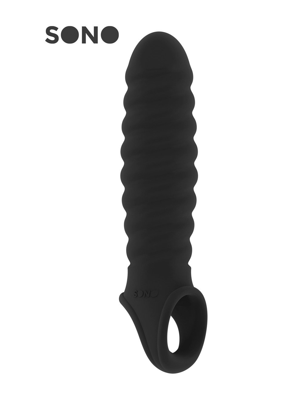 Gaine d'extension de pénis annelée SONO 32
