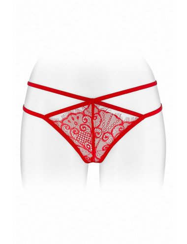 String ouvert Mylene - rouge