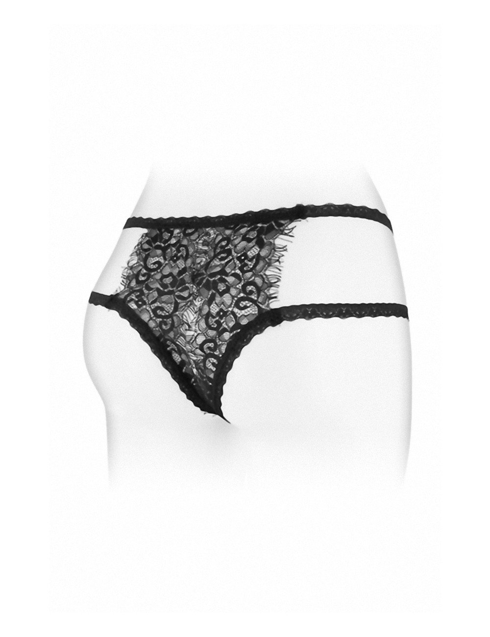 Culotte ouverte Emma - noir