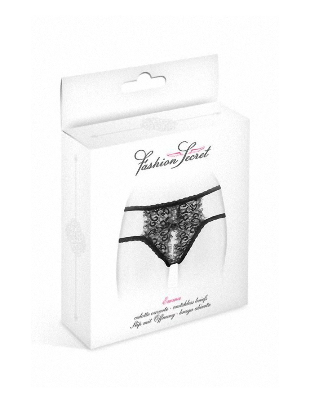 Culotte ouverte Emma - noir