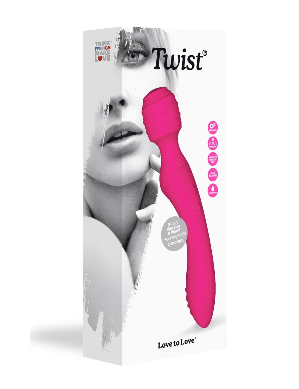 Vibromasseur 2 en 1 Twist