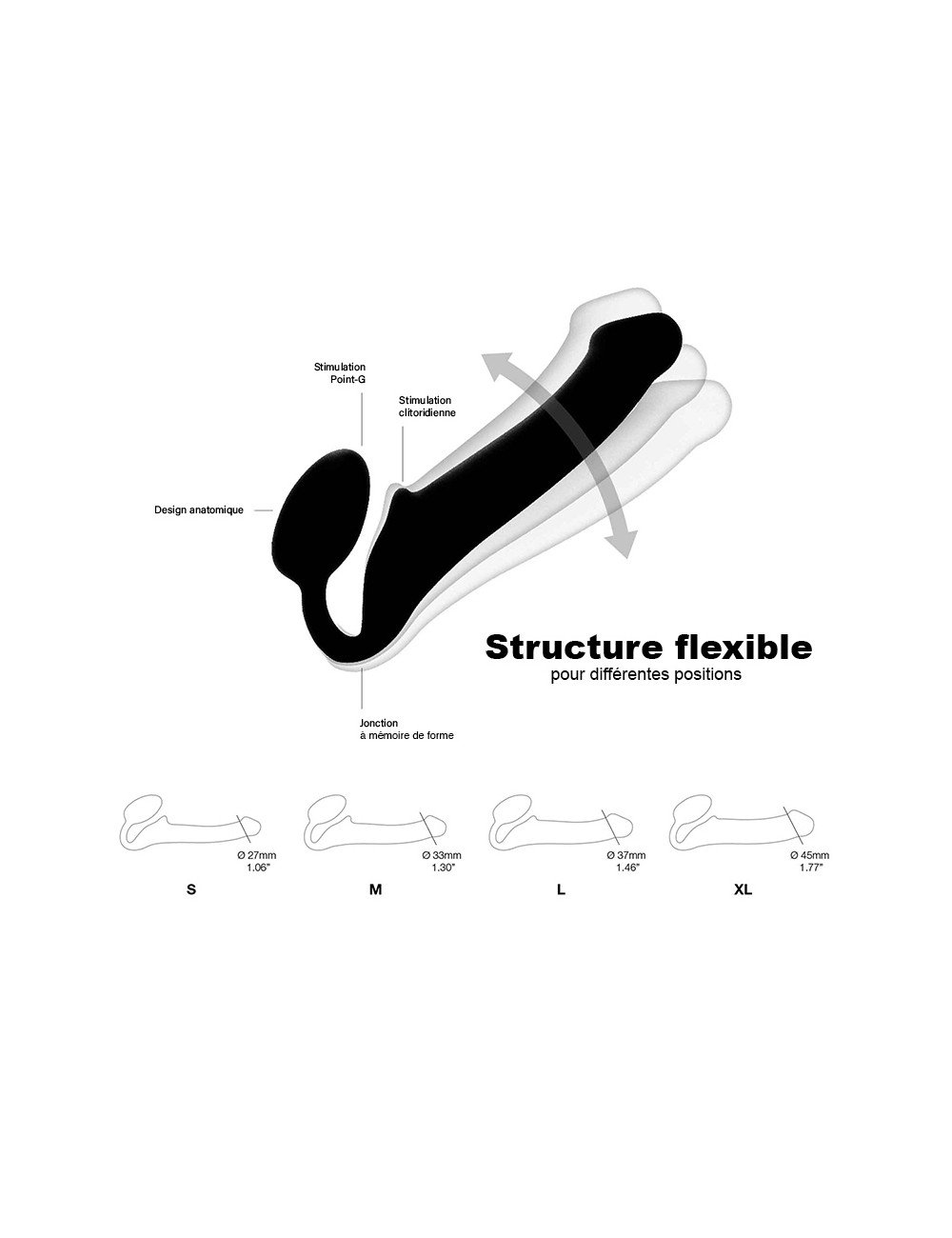 Gode ceinture strap-on chair M