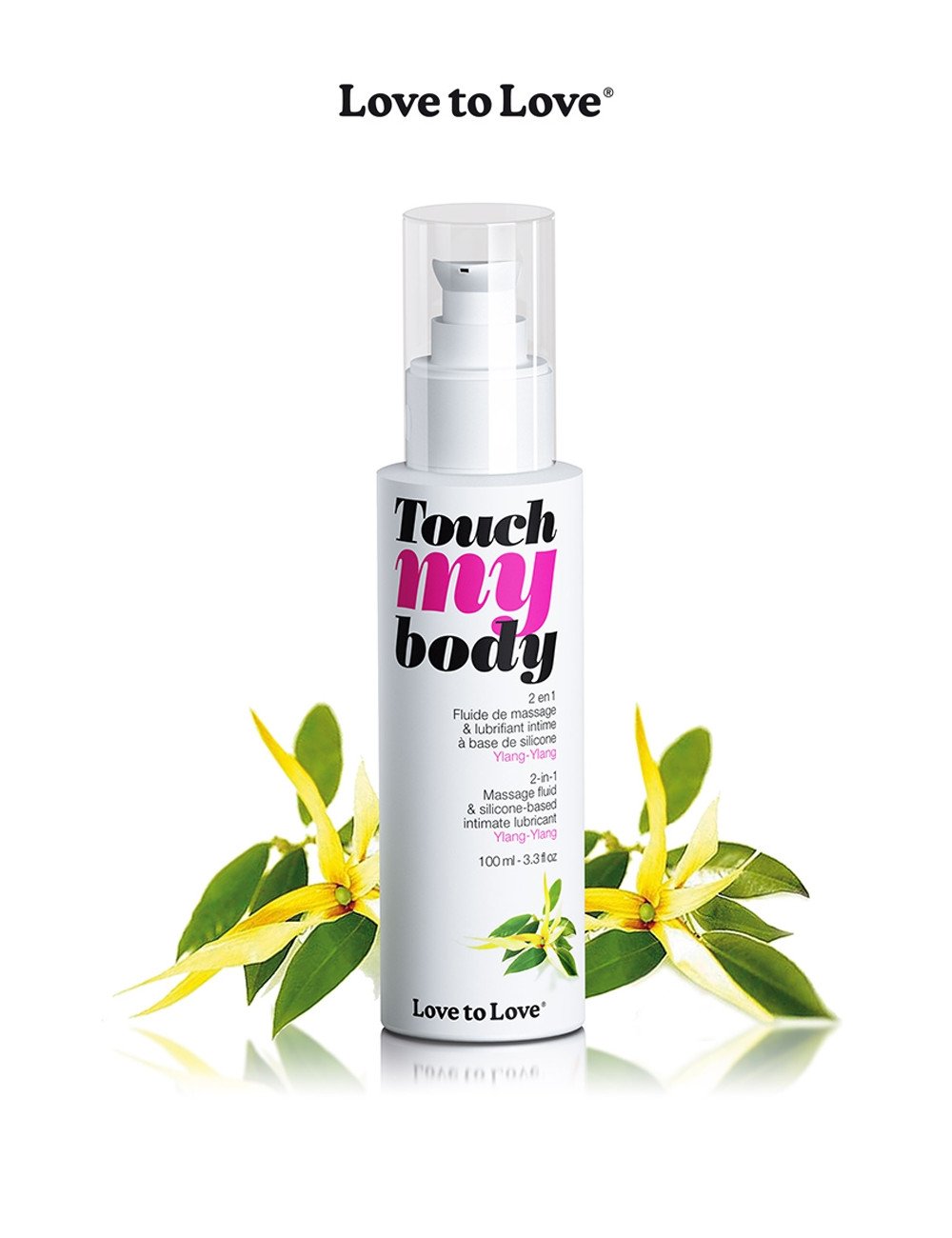 Fluide massage & lubrifiant - ylang-ylang Fluide massage & lubrifiant - ylang-ylang