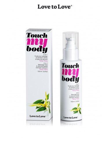 Fluide massage & lubrifiant - ylang-ylang