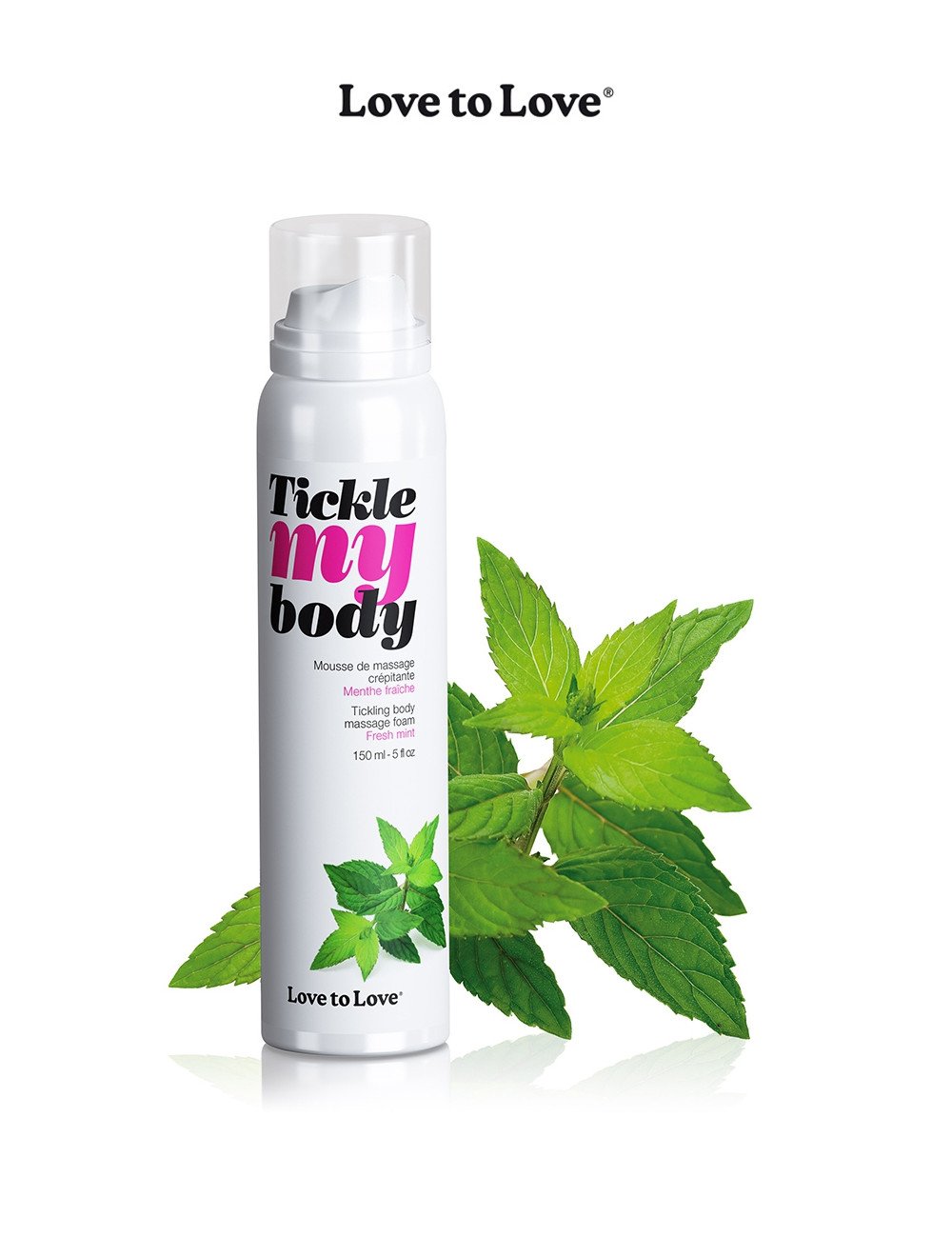 Mousse massage crépitante - menthe Mousse massage crépitante - menthe