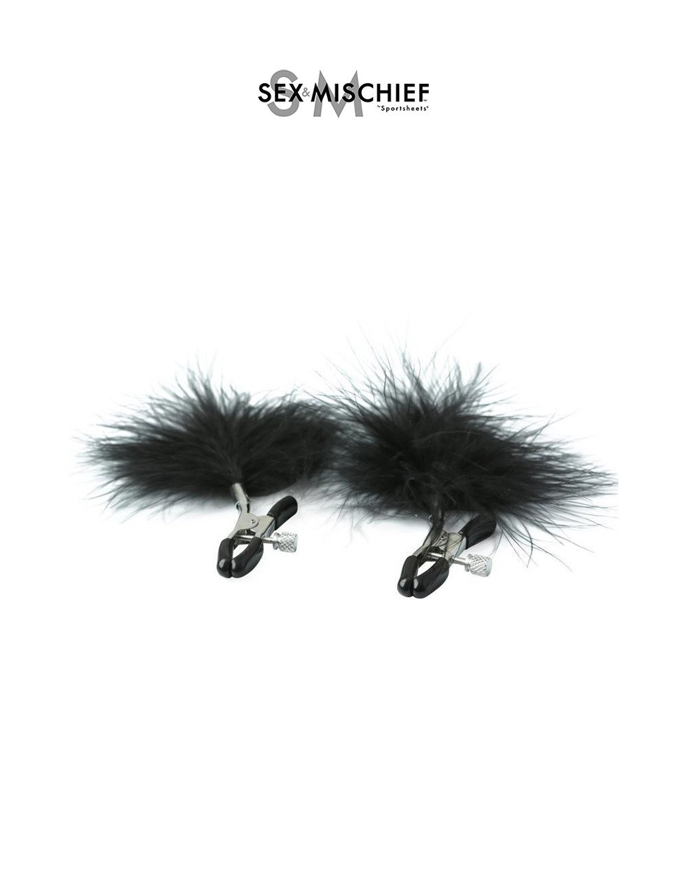 Pinces à tétons plume - S&M