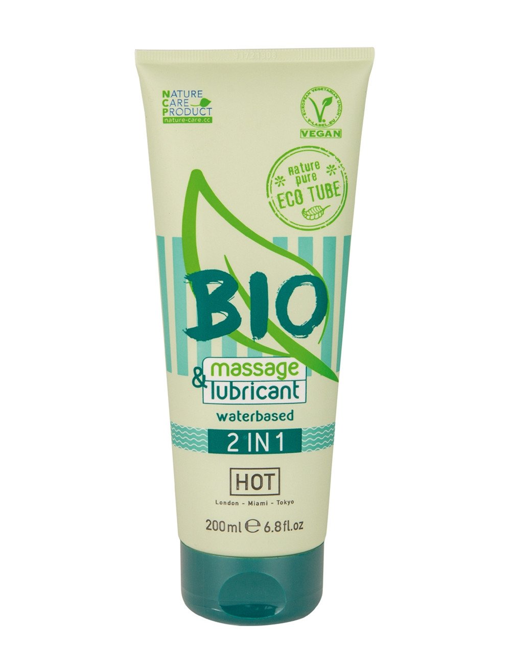 Massage & lubrifiant bio 200ml - HOT Massage & lubrifiant bio 200ml - HOT