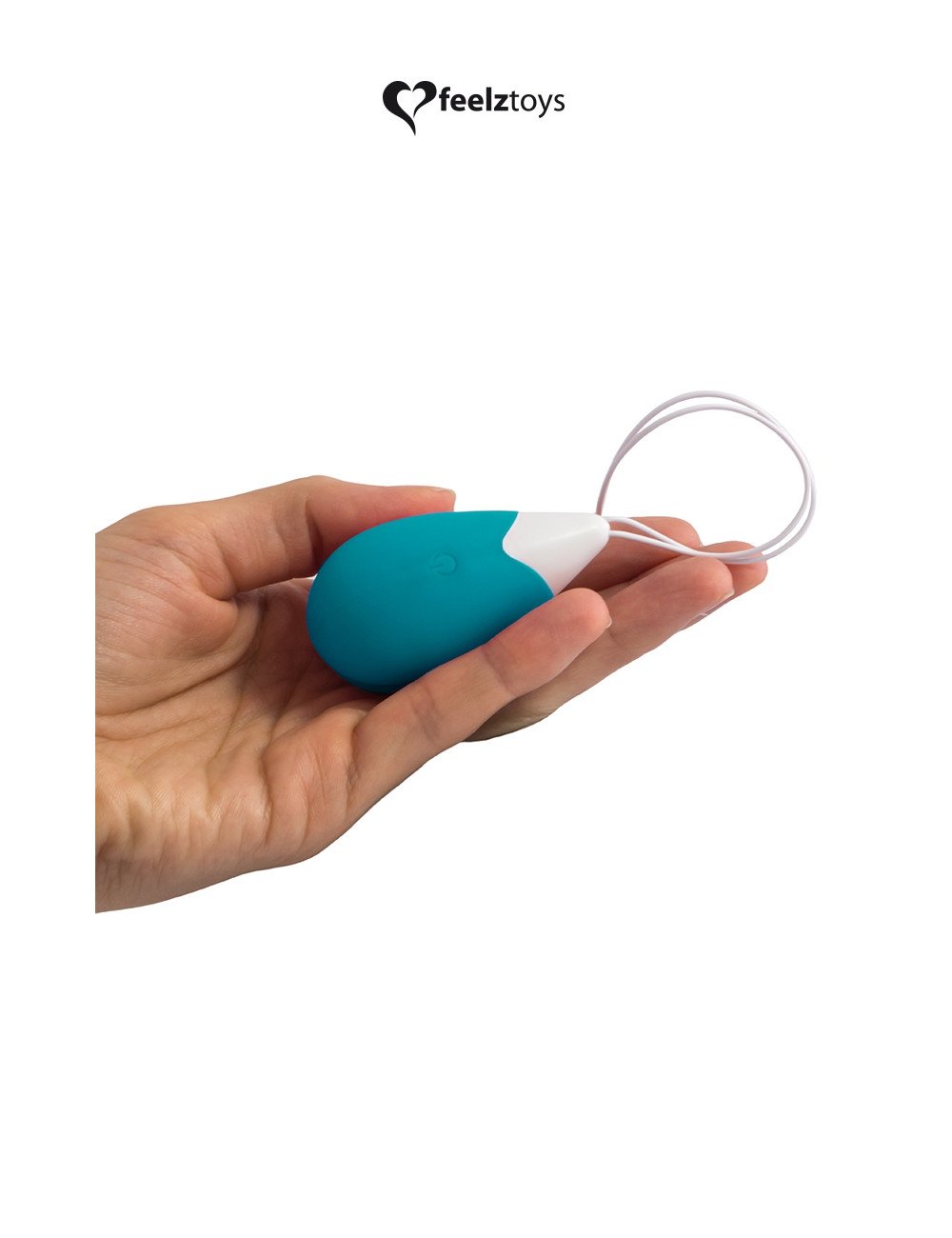Oeuf vibrant Anna turquoise - Feelztoys