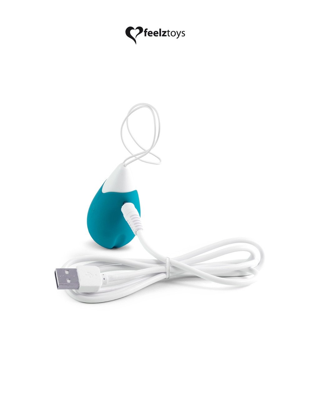 Oeuf vibrant Anna turquoise - Feelztoys