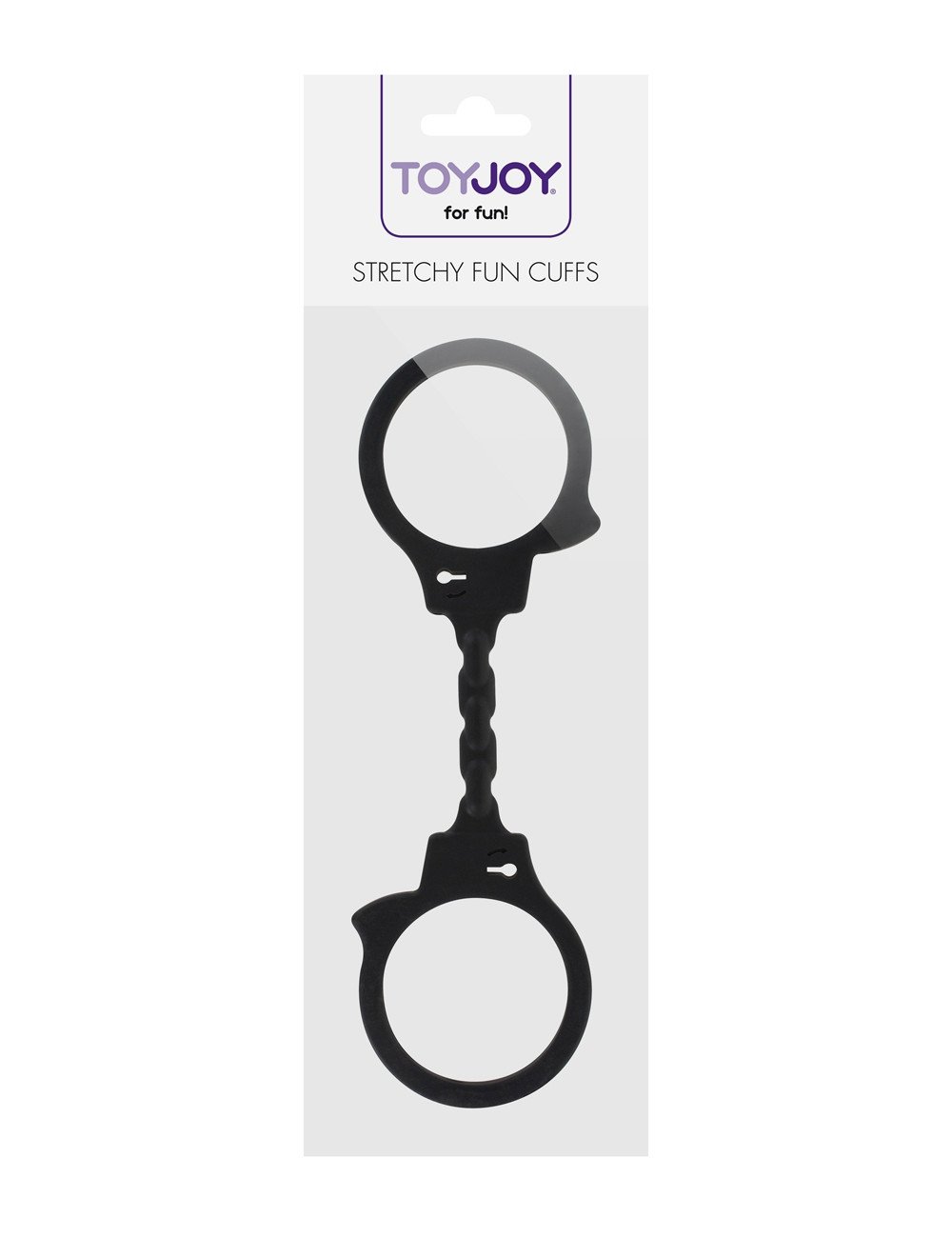 Menottes silicone stretchy - noir