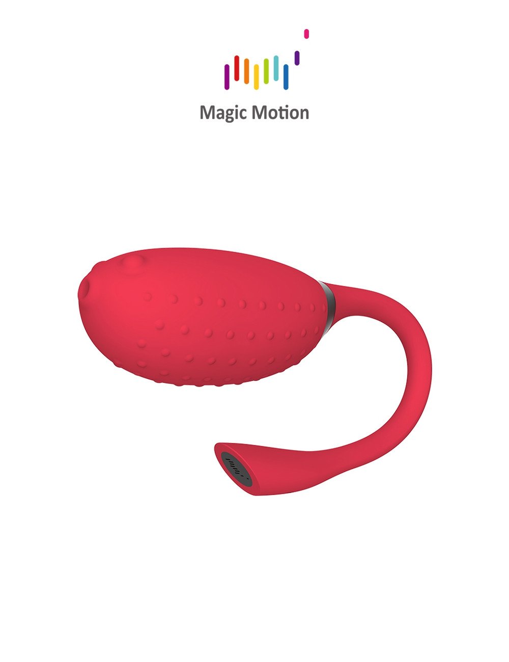 Oeuf vibrant connecté Magic Fugu rouge - Magic Motion
