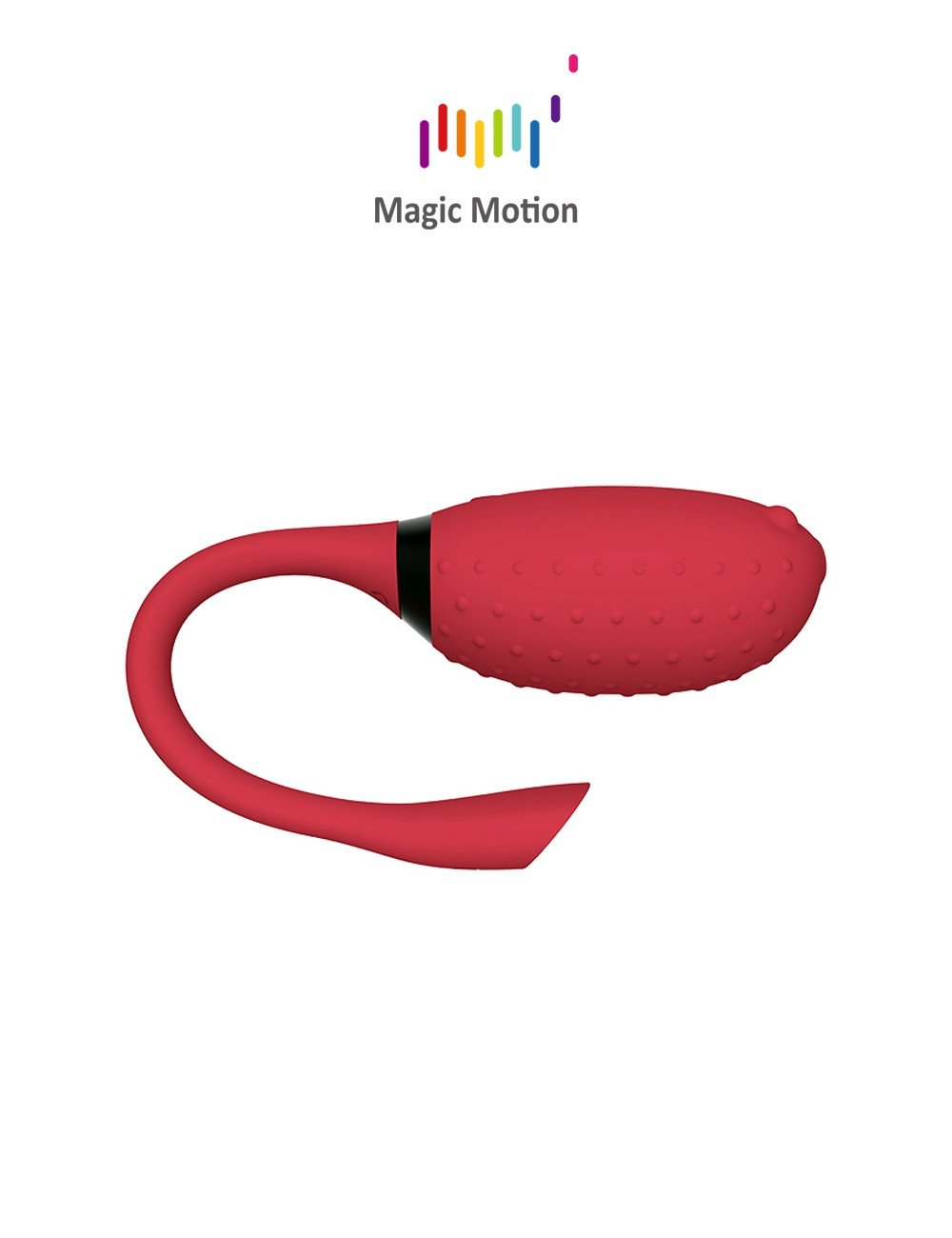 Oeuf vibrant connecté Magic Fugu rouge - Magic Motion