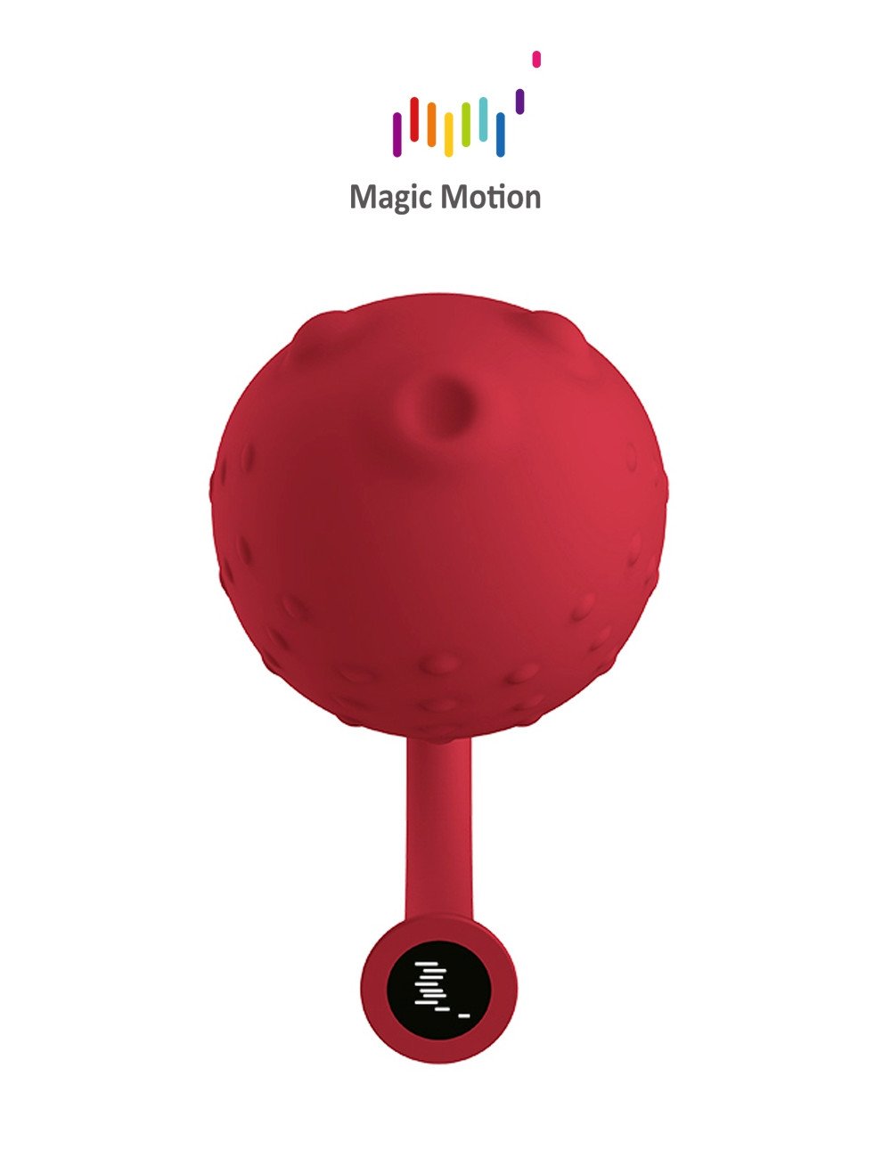 Oeuf vibrant connecté Magic Fugu rouge - Magic Motion