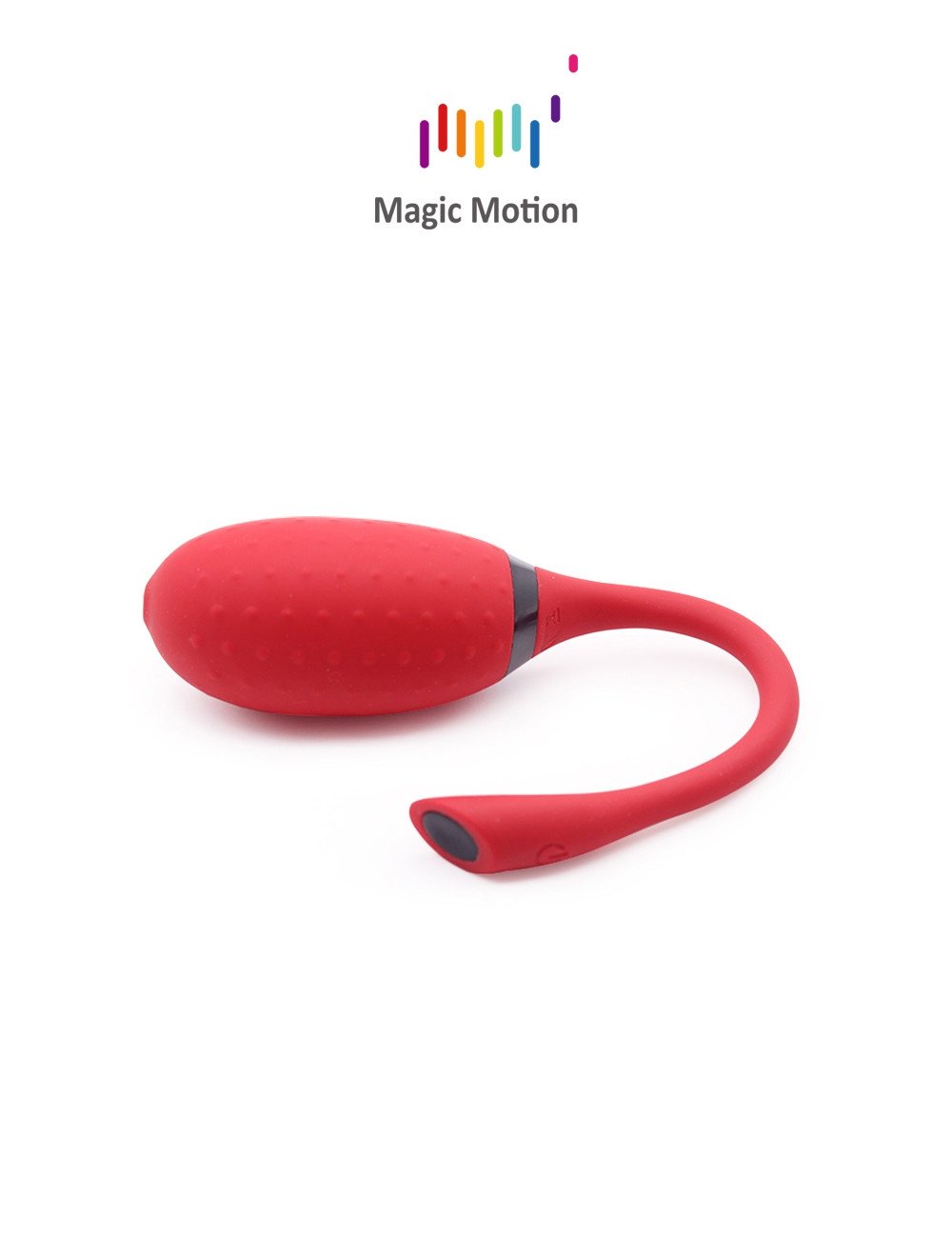 Oeuf vibrant connecté Magic Fugu rouge - Magic Motion
