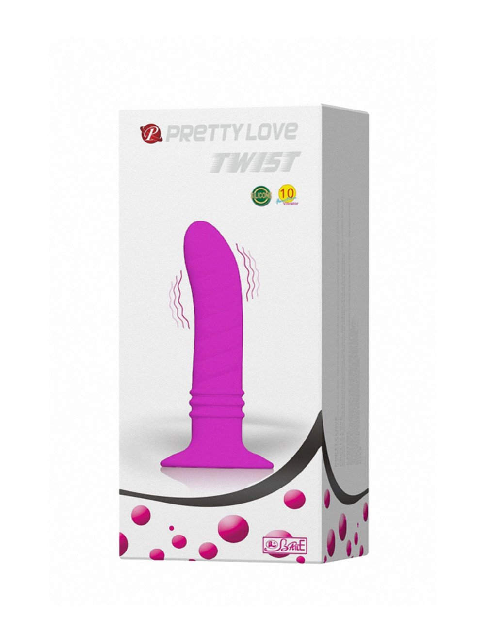 Plug anal vibrant Twist - Pretty Love