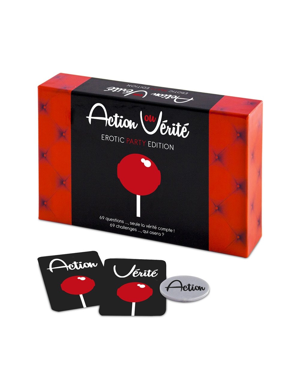 Jeu coquin Action ou Vérité Erotic Party Edition