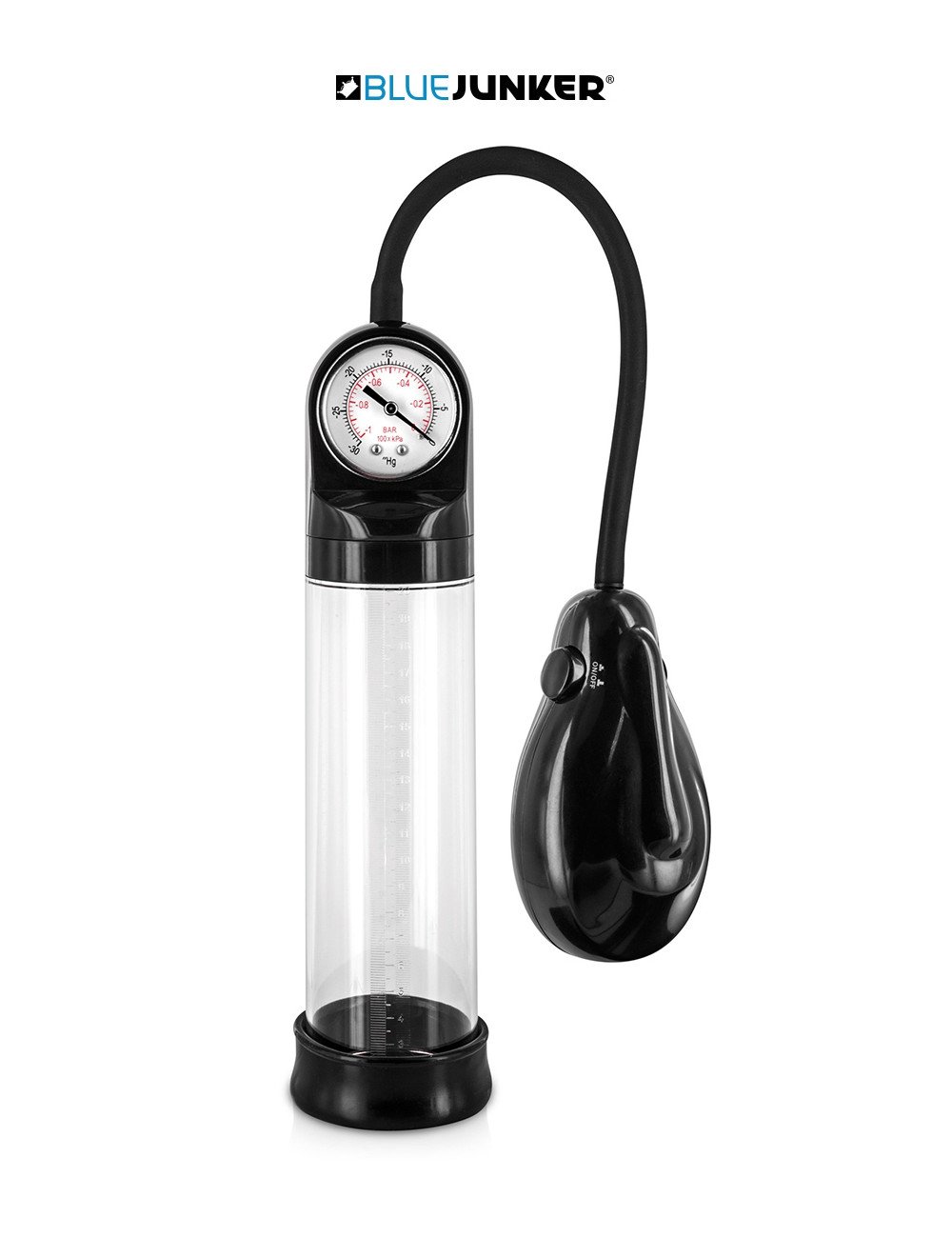 Pompe à pénis automatique avec manomètre