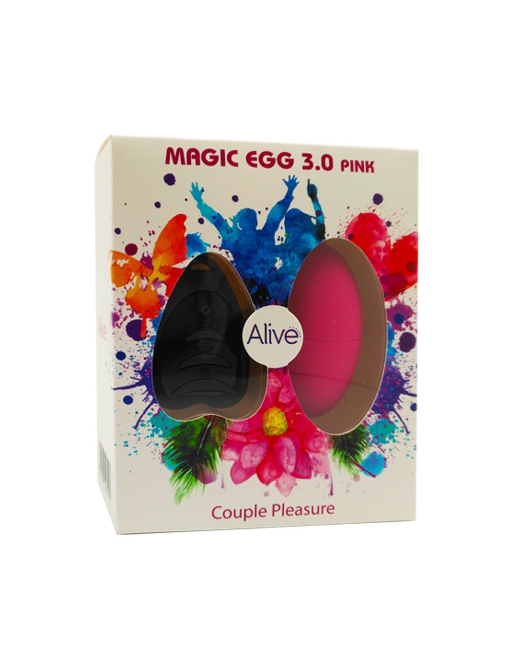 Oeuf vibrant télécommandé Magic egg 3 - rose