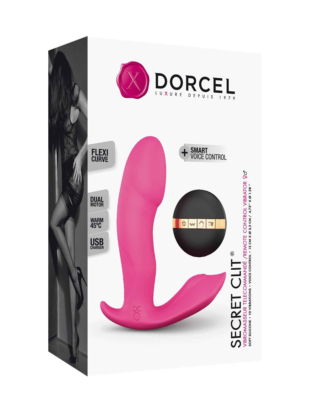 Stimulateur télécommandé Secret Clit